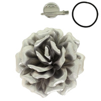2 IN 1 ROSE BLOOM HAIR CLIP BROOCH PIN